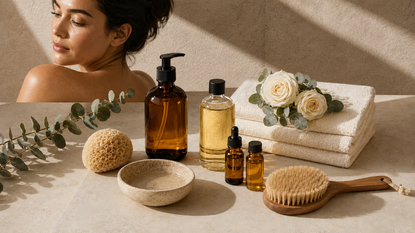 The Art of the Shower Ritual: Natural Oils & Gentle Body Care