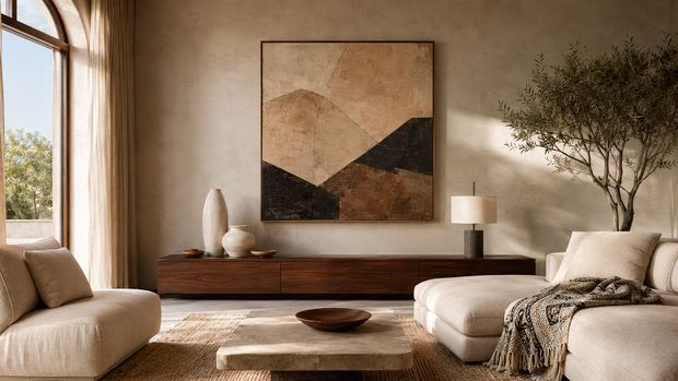 MAISON ATLAS modern home decor feature wall